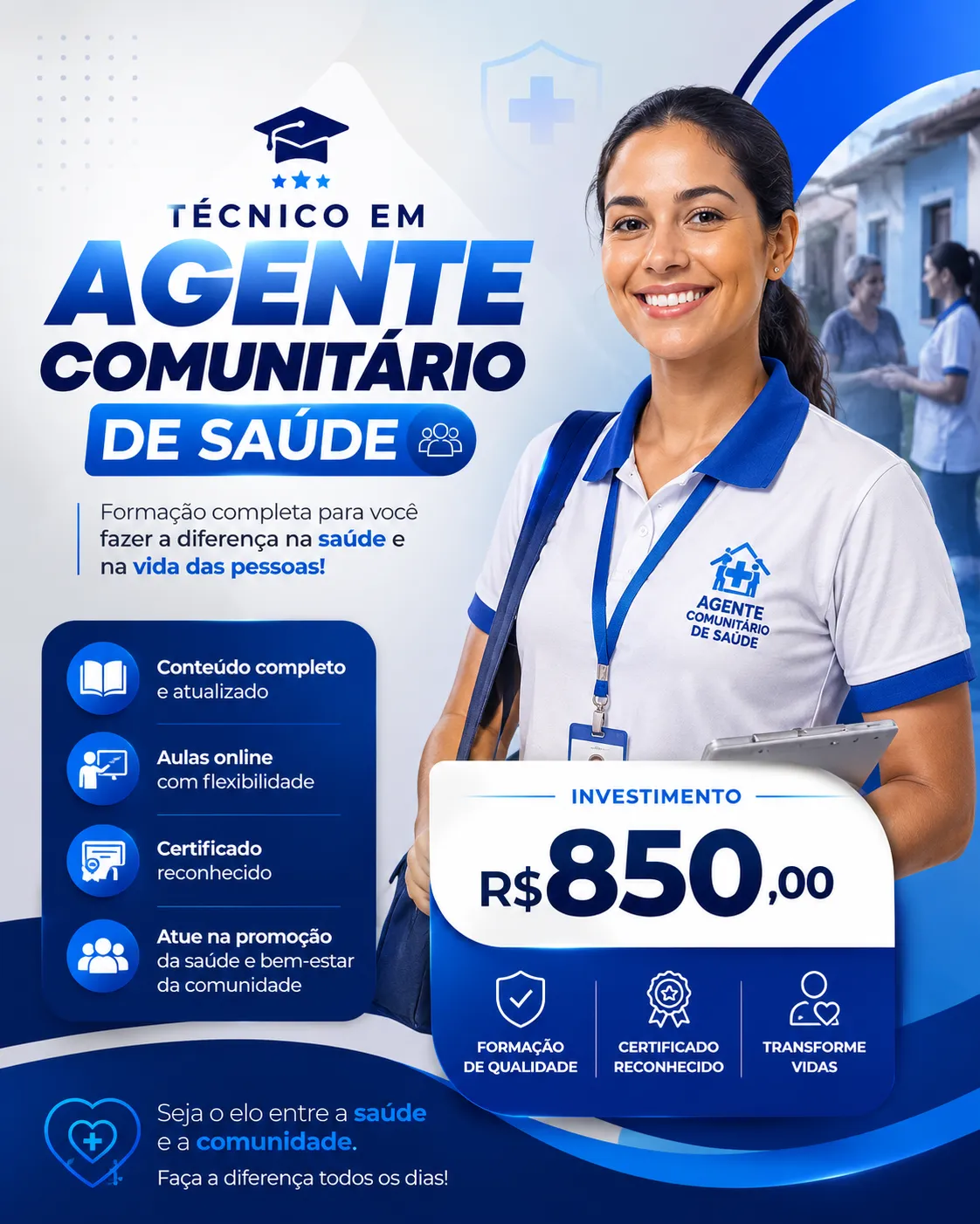 Técnico em Agente Comunitário de Saúde
