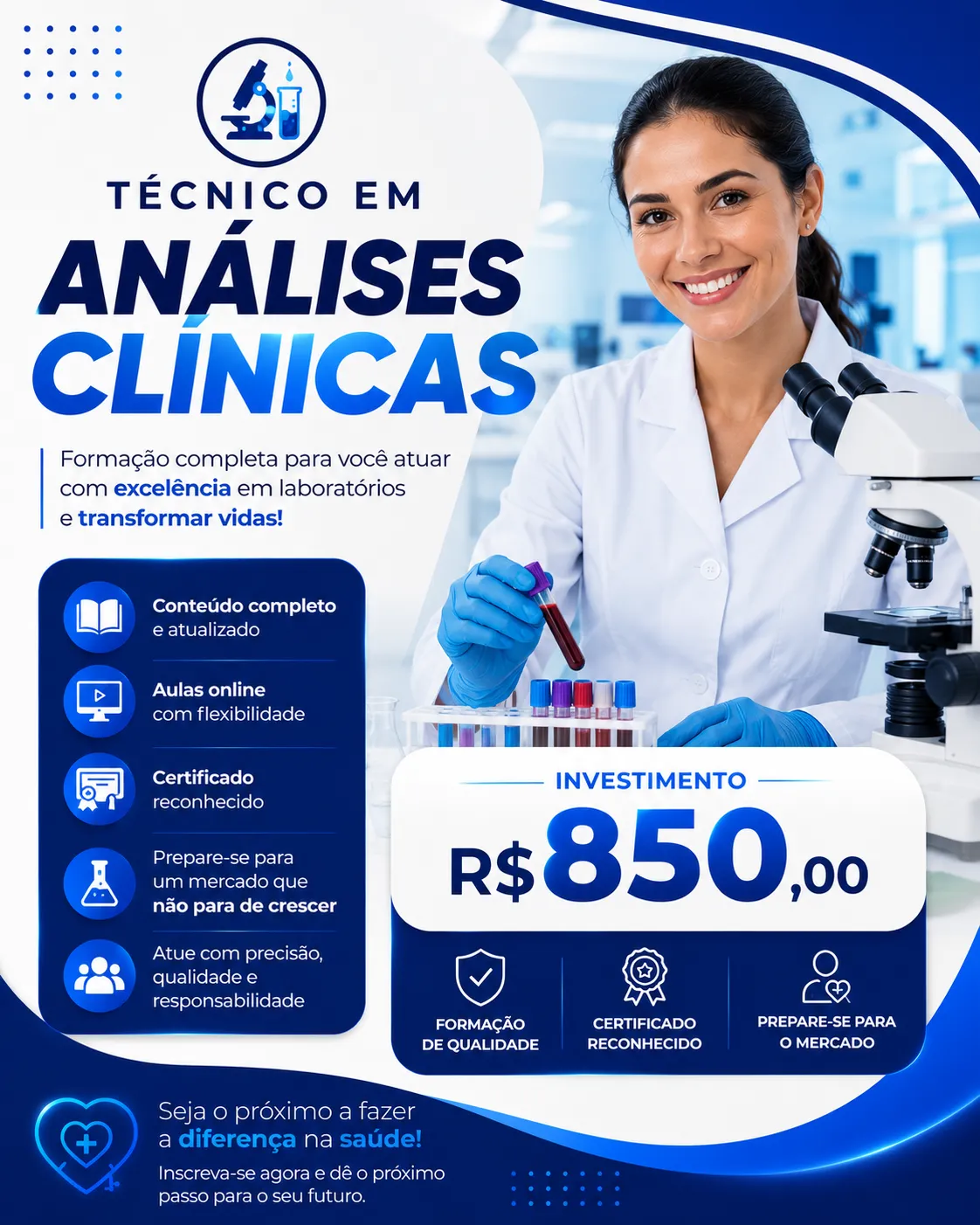 Técnico em Análises Clínicas