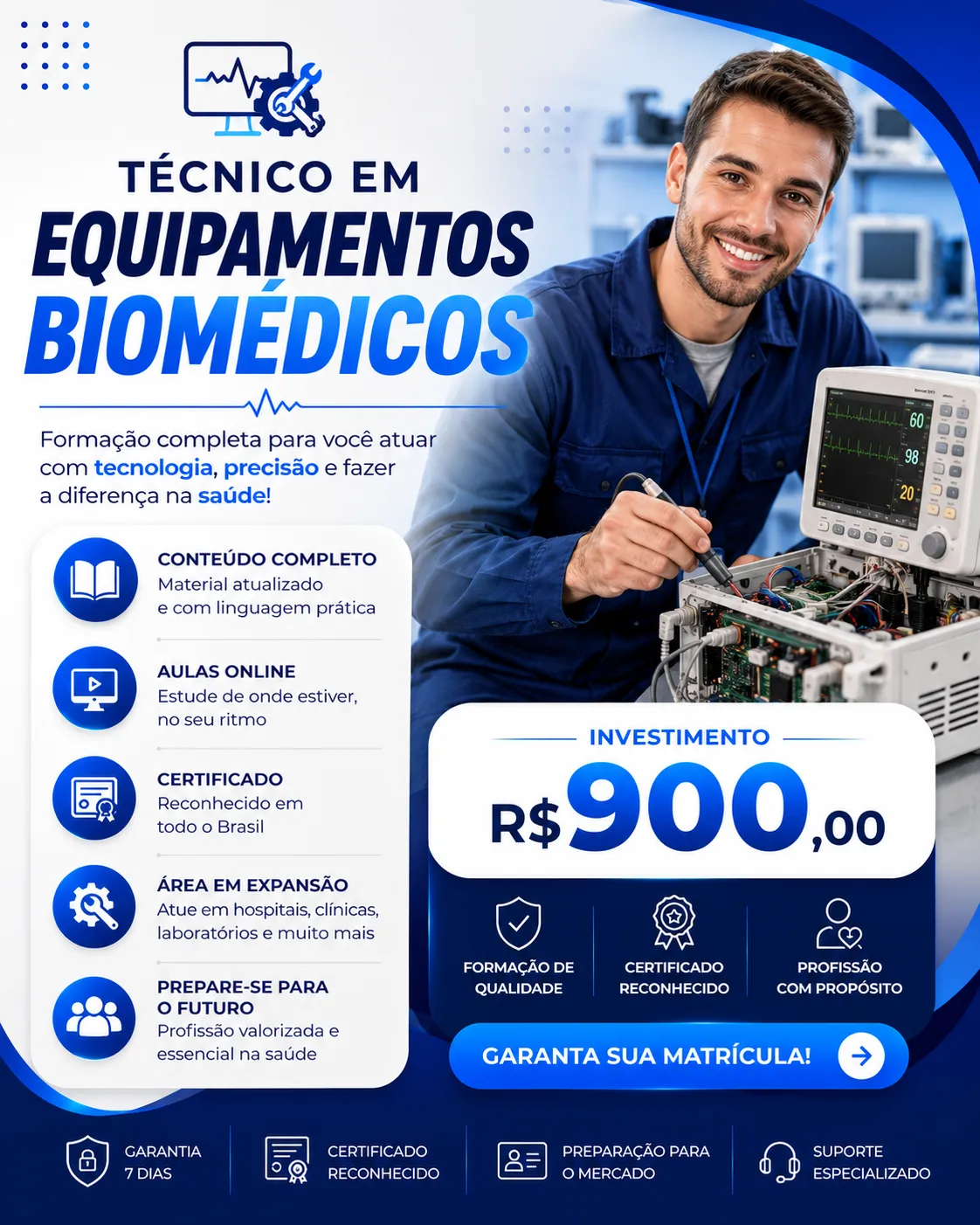 Técnico em Equipamentos Biomédicos
