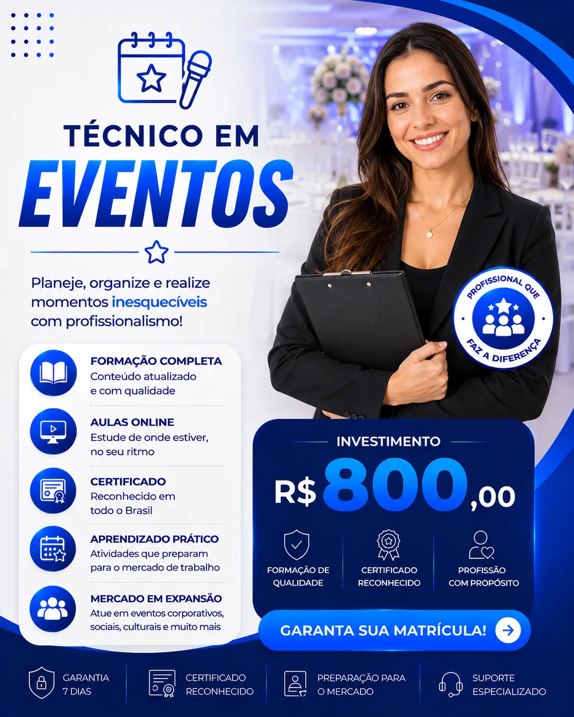 Técnico em Eventos