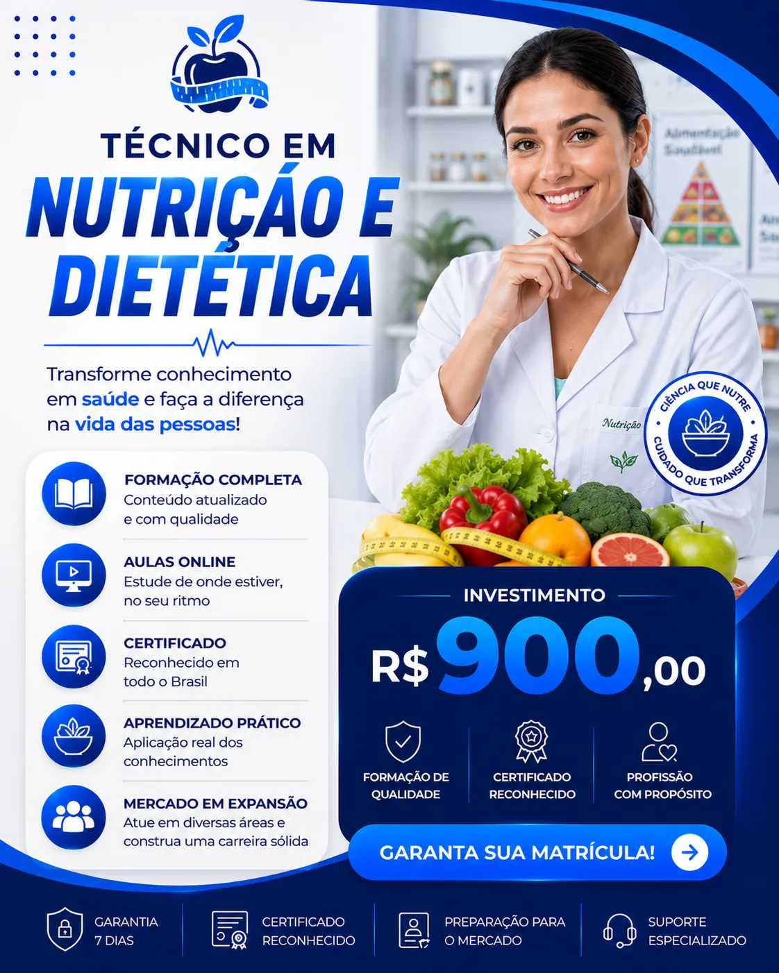 Técnico em Nutrição e Dietética