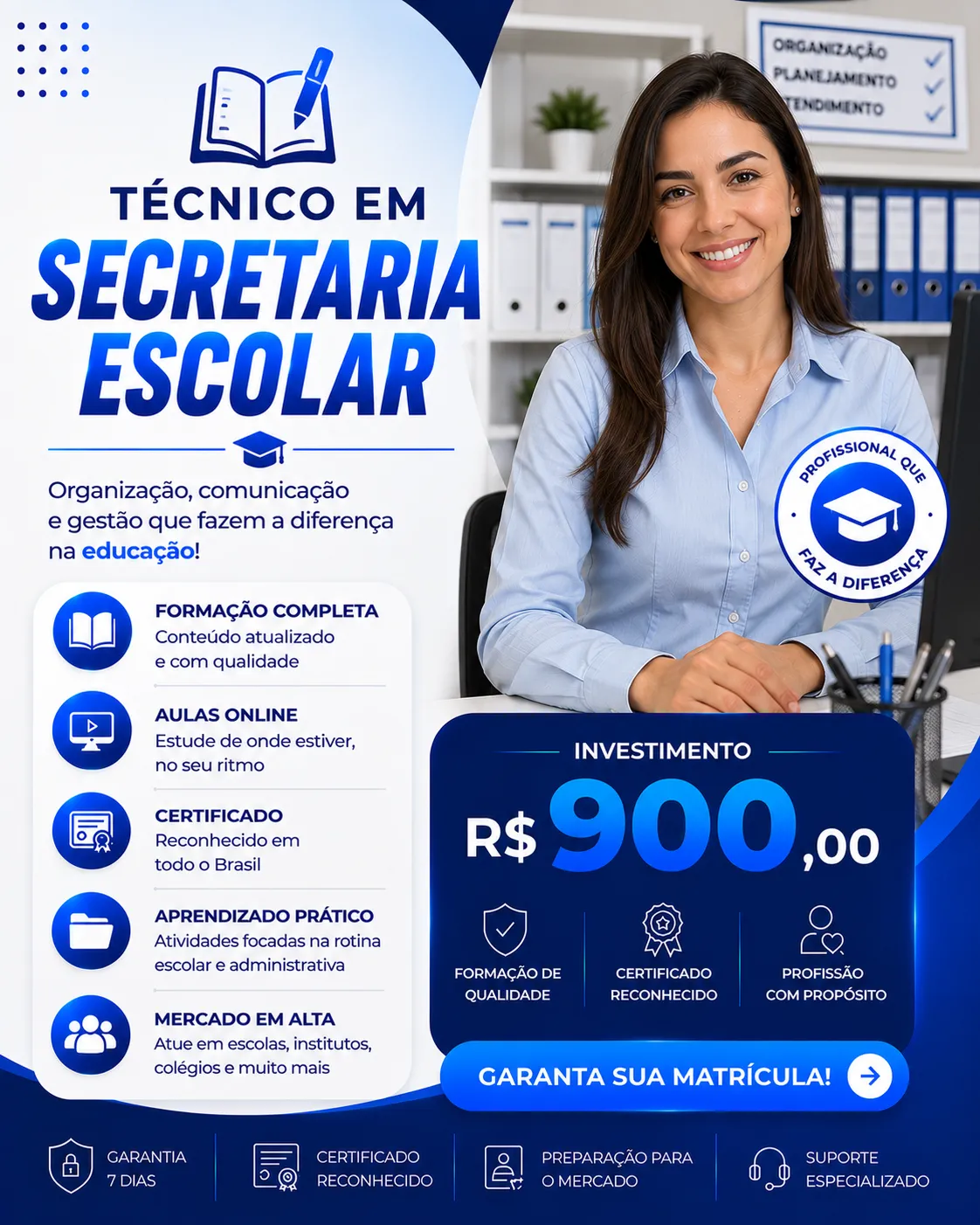 Técnico em Secretaria Escolar