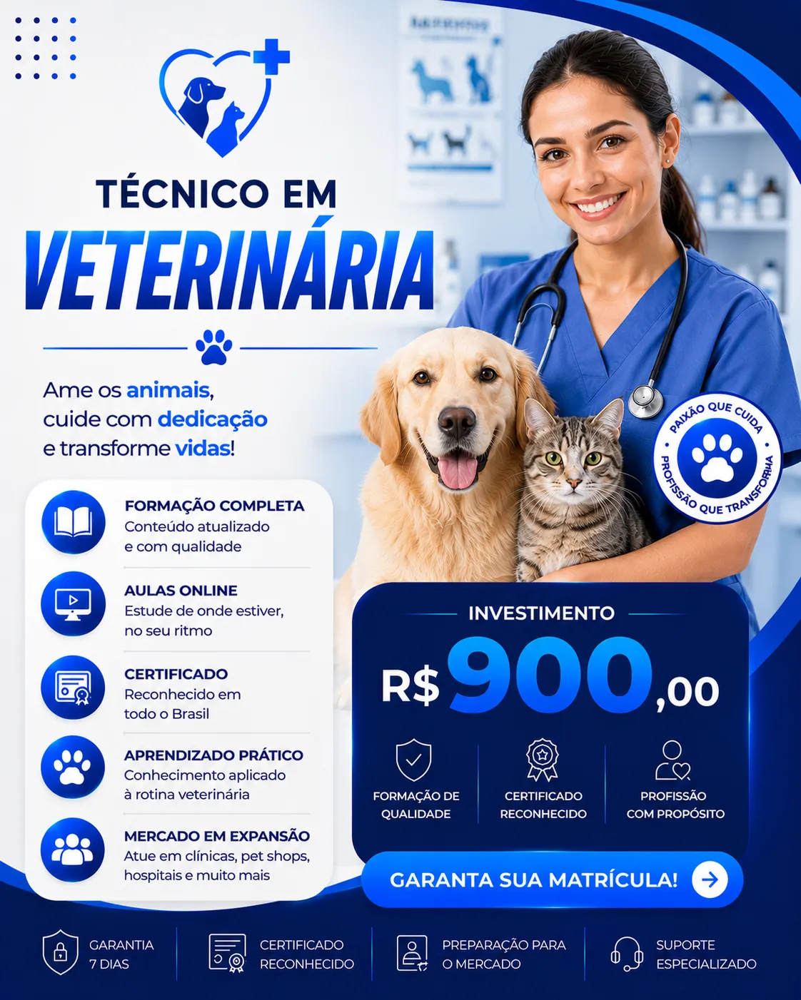 Técnico em Veterinária